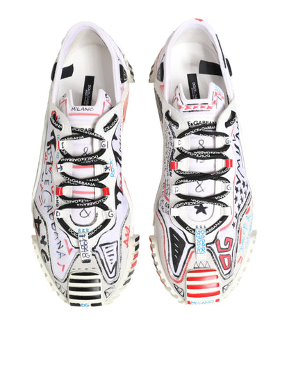 حذاء سنيكرز رجالي متعدد الألوان منخفض الرقبة من دولتشي آند غابانا NS1