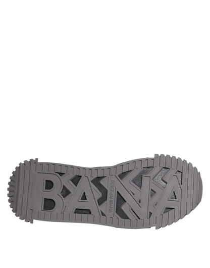 حذاء سنيكرز دولتشي آند غابانا متعدد الألوان برباط ومنخفض الرقبة NS1