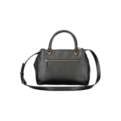 Guess Jeans Black Polyurethane Women's Handbag