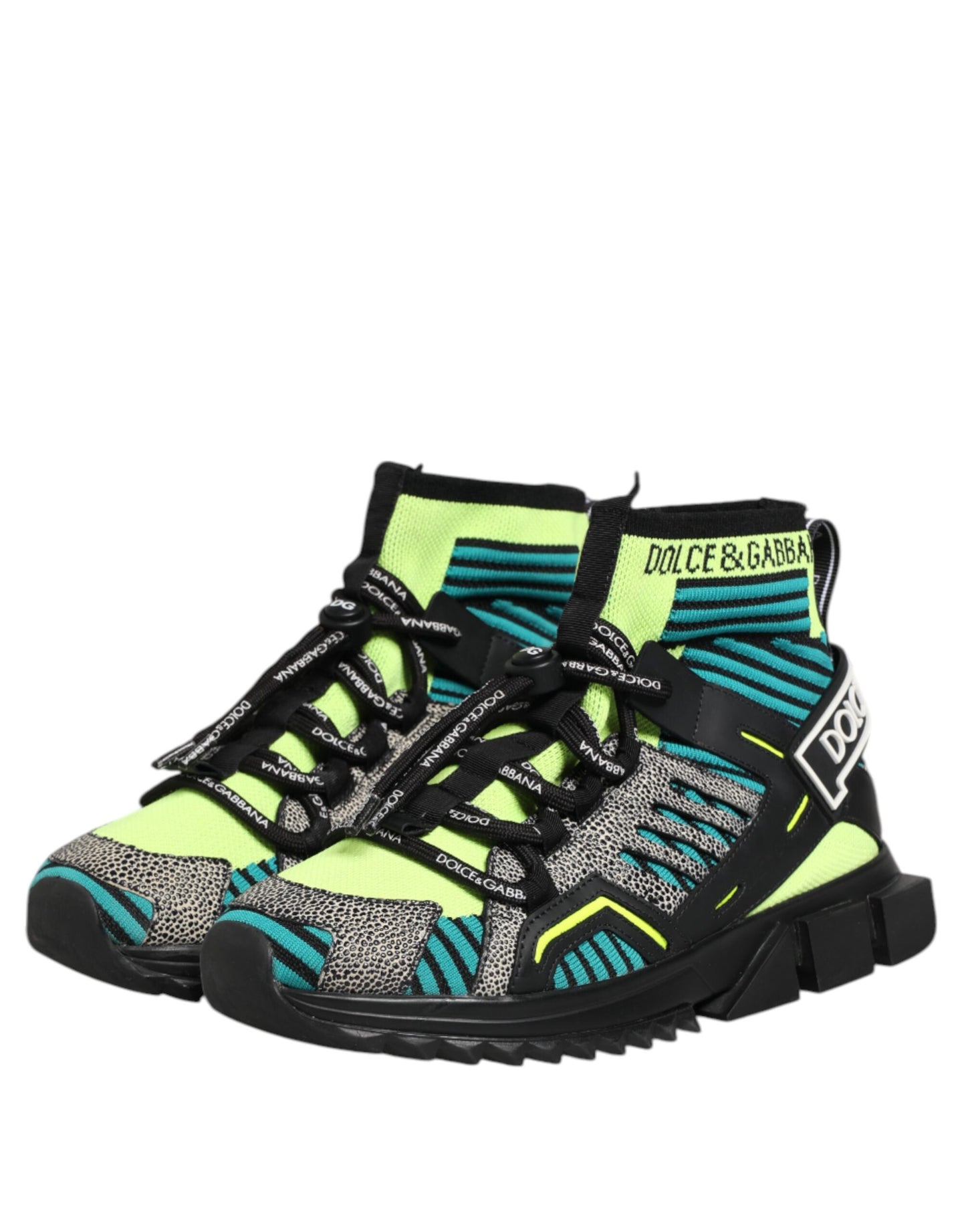 جوارب سورينتو متعددة الألوان للرجال من دولتشي آند غابانا، أحذية رياضية