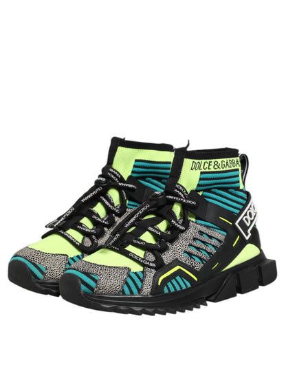 جوارب سورينتو متعددة الألوان للرجال من دولتشي آند غابانا، أحذية رياضية