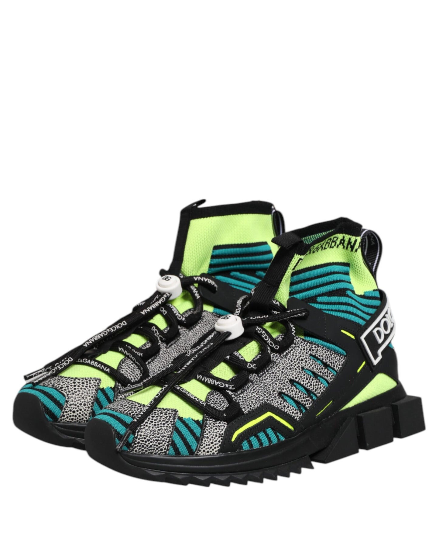 جوارب سورينتو متعددة الألوان للرجال من دولتشي آند غابانا، أحذية رياضية