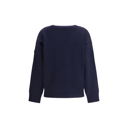 Chloé Blue Wool Sweatshirt