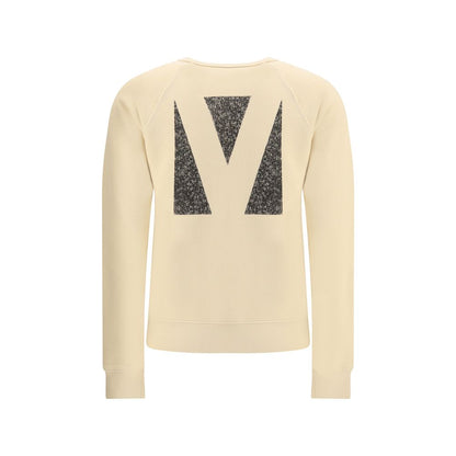 Valentino Beige Cotton Sweatshirt