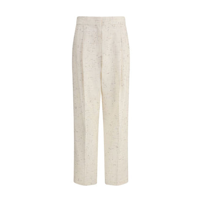 Fabiana Filippi Beige Cotton Casual Pants