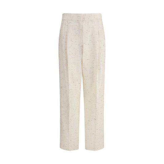 Fabiana Filippi Beige Cotton Casual Pants
