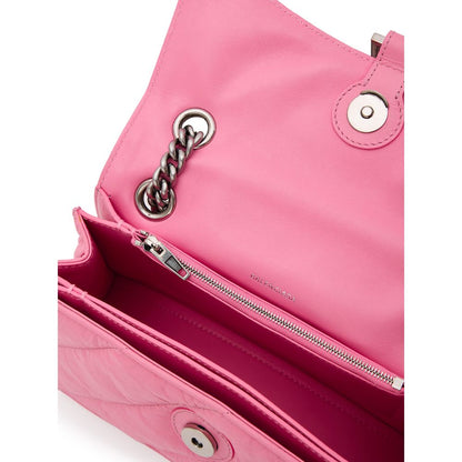 Balenciaga Pink Leather Shoulder Bag