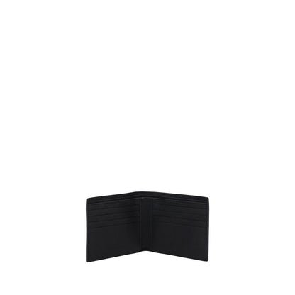 Saint Laurent Black Calf Leather Bos Taurus Wallet