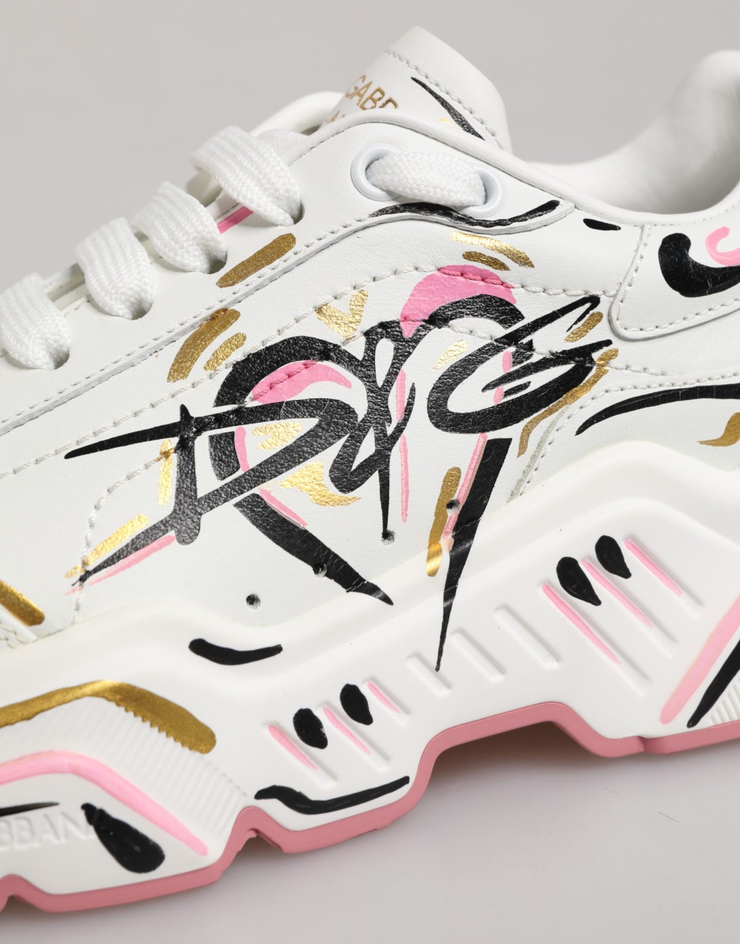 حذاء رياضي DAYMASTER متعدد الألوان مطلي يدويًا من Dolce &amp; Gabbana