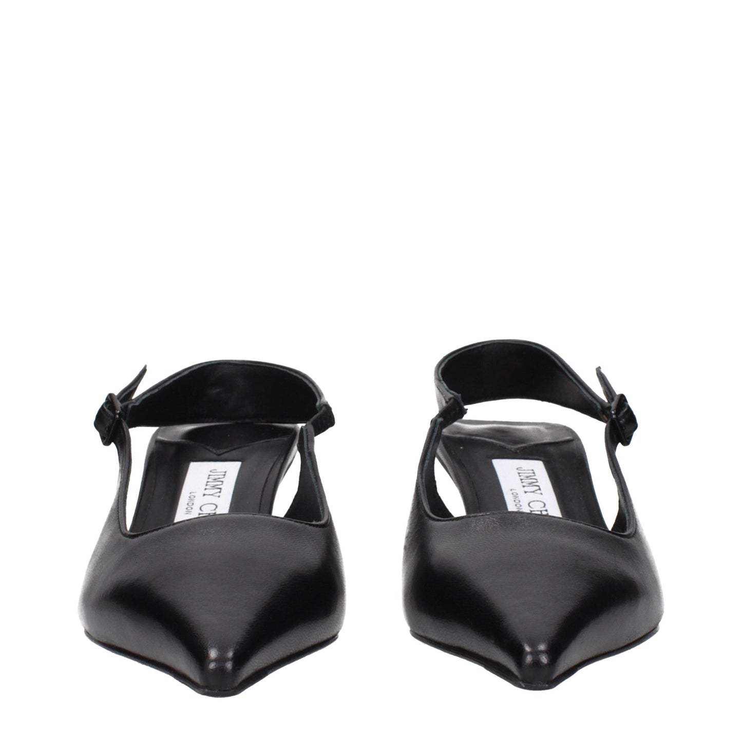 Jimmy Choo Black Leather Sandals