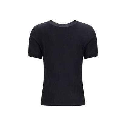 Dolce & Gabbana Black Cotton T-Shirt