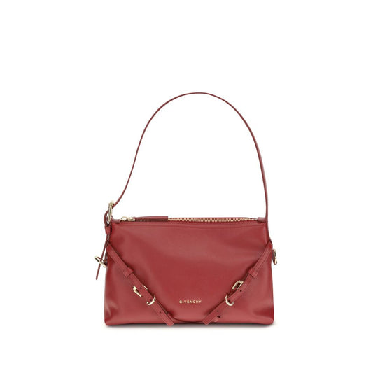Givenchy Red Calf Leather Bos Taurus Shoulder Bag