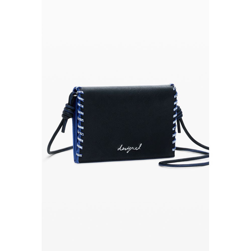 Desigual Nero Poliuretano Women Wallet