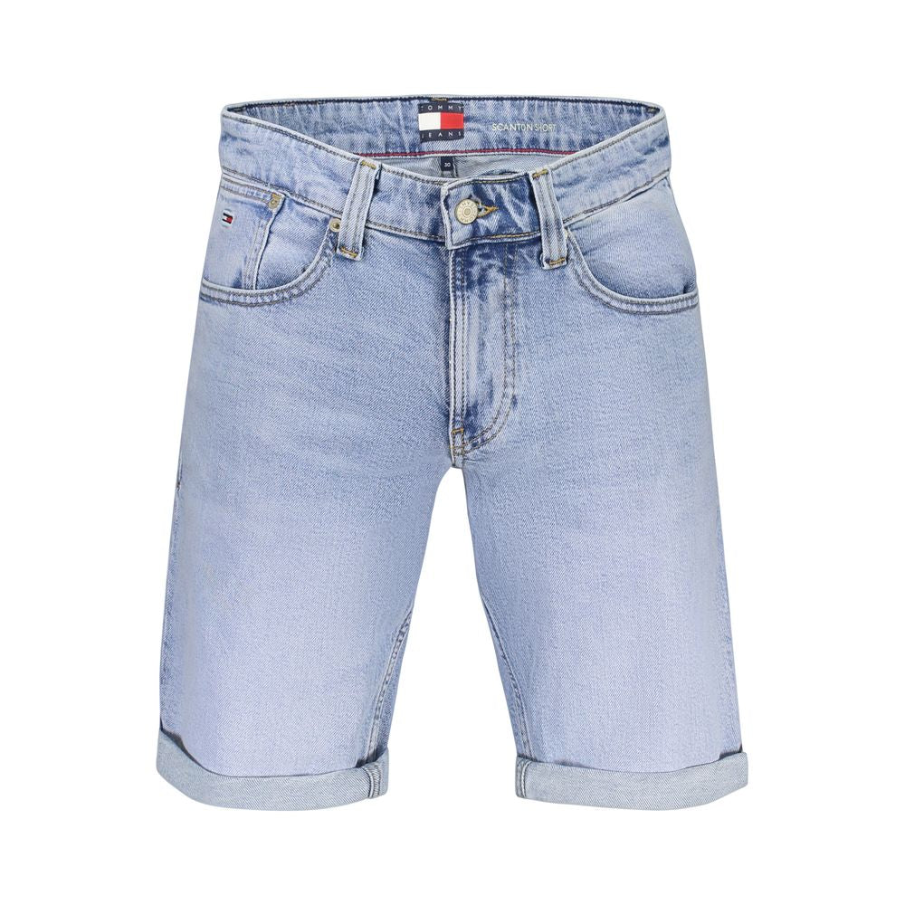 Tommy Hilfiger Azzurro Cotton Men's Denim Short