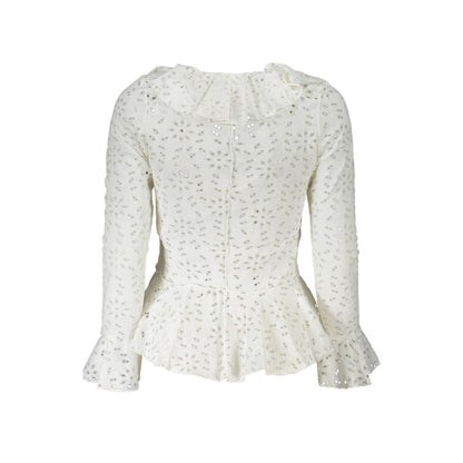 Desigual Bianco Cotton Women Blouse