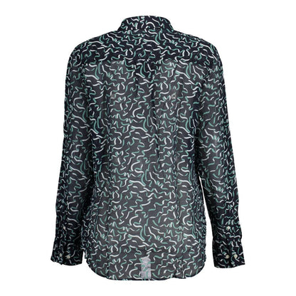 Gant Blue Cotton Women Shirt
