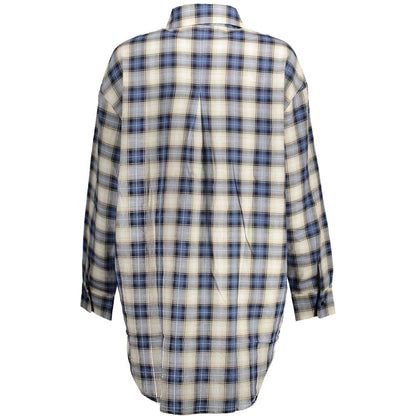 Desigual Blue Cotton Women Shirt