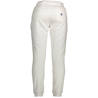 North Sails White Cotton Men's Sweatpant
