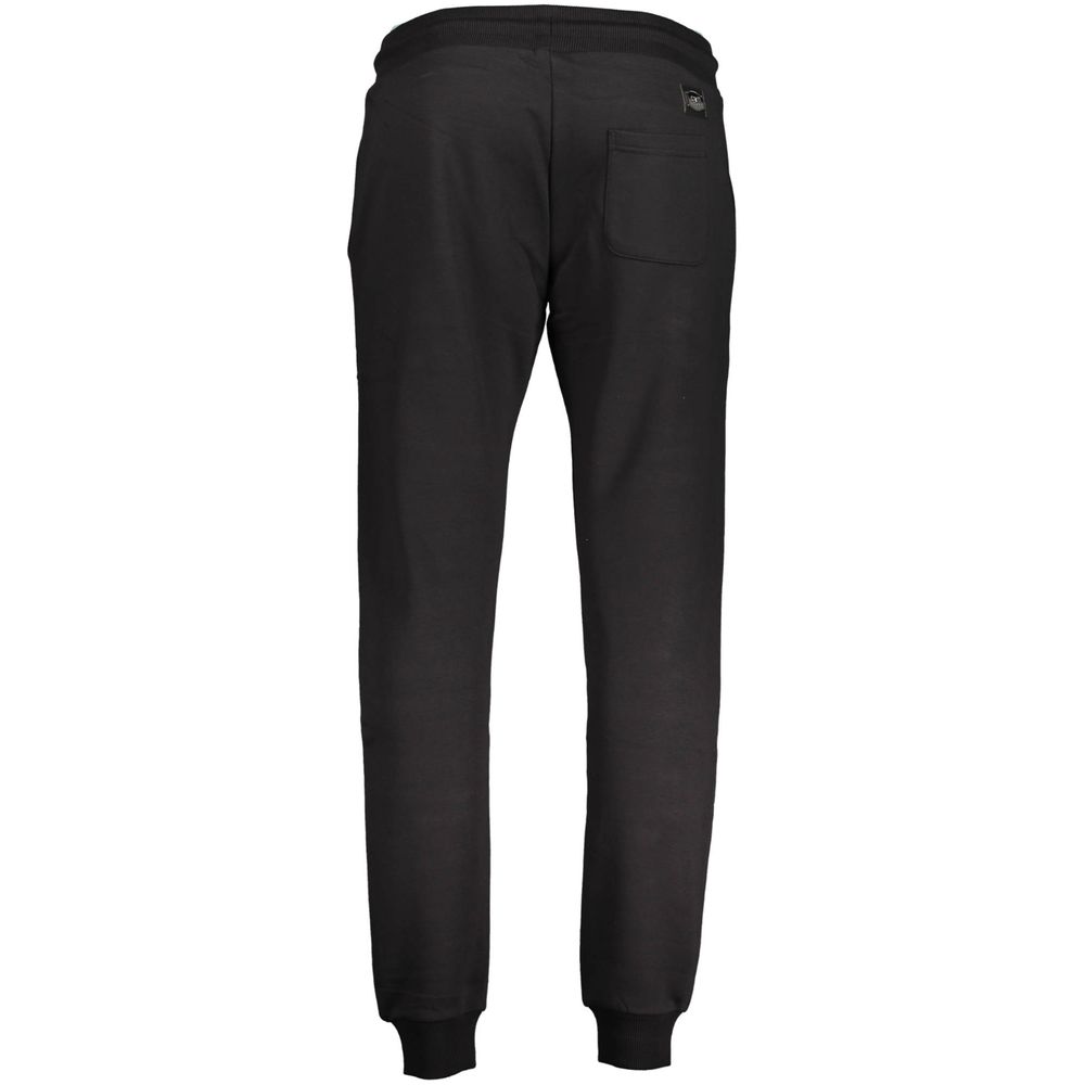 Cavalli Class Black Cotton Men's Sweatpants