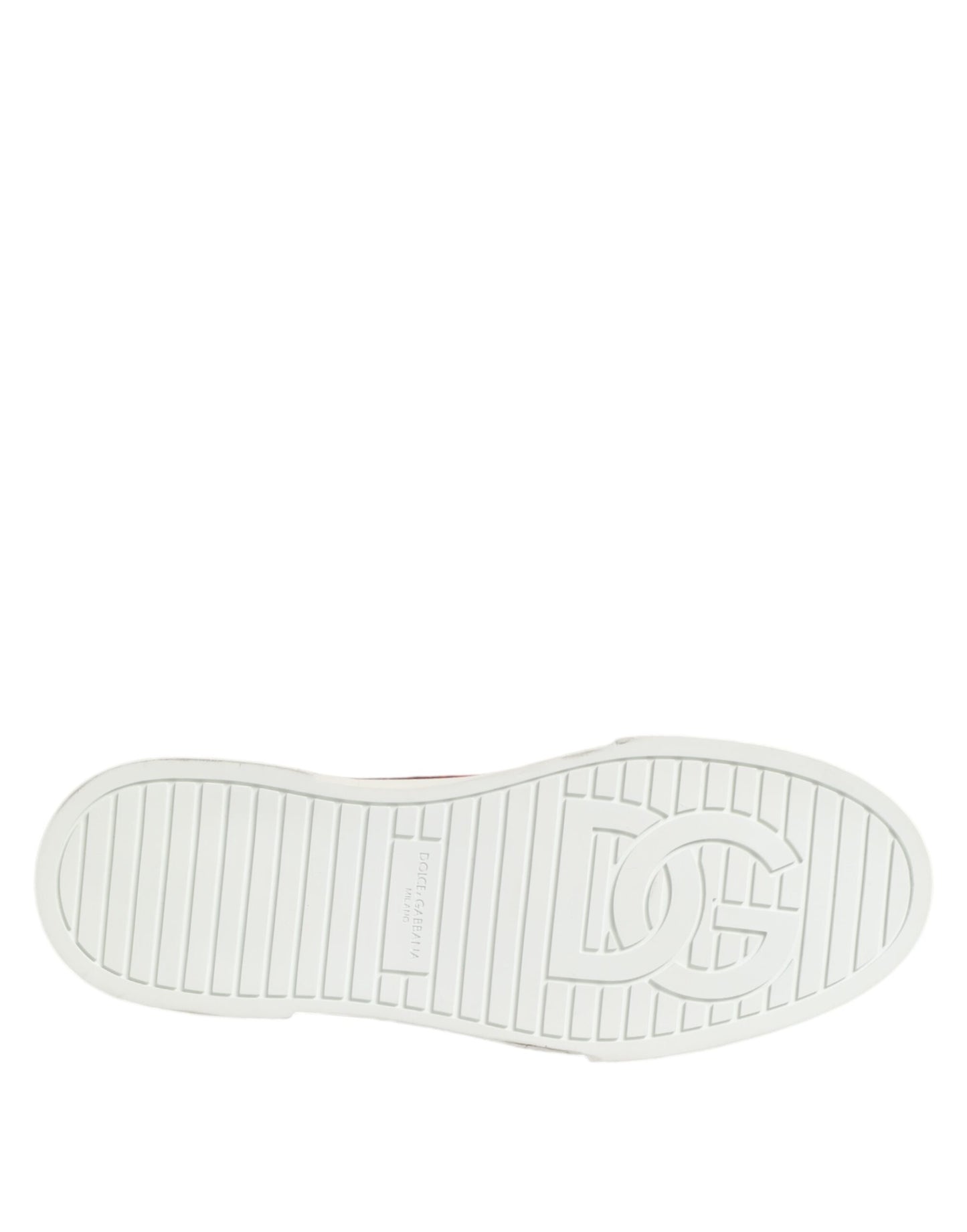 حذاء رياضي رجالي متعدد الألوان من القطن من دولتشي آند غابانا برقبة عالية