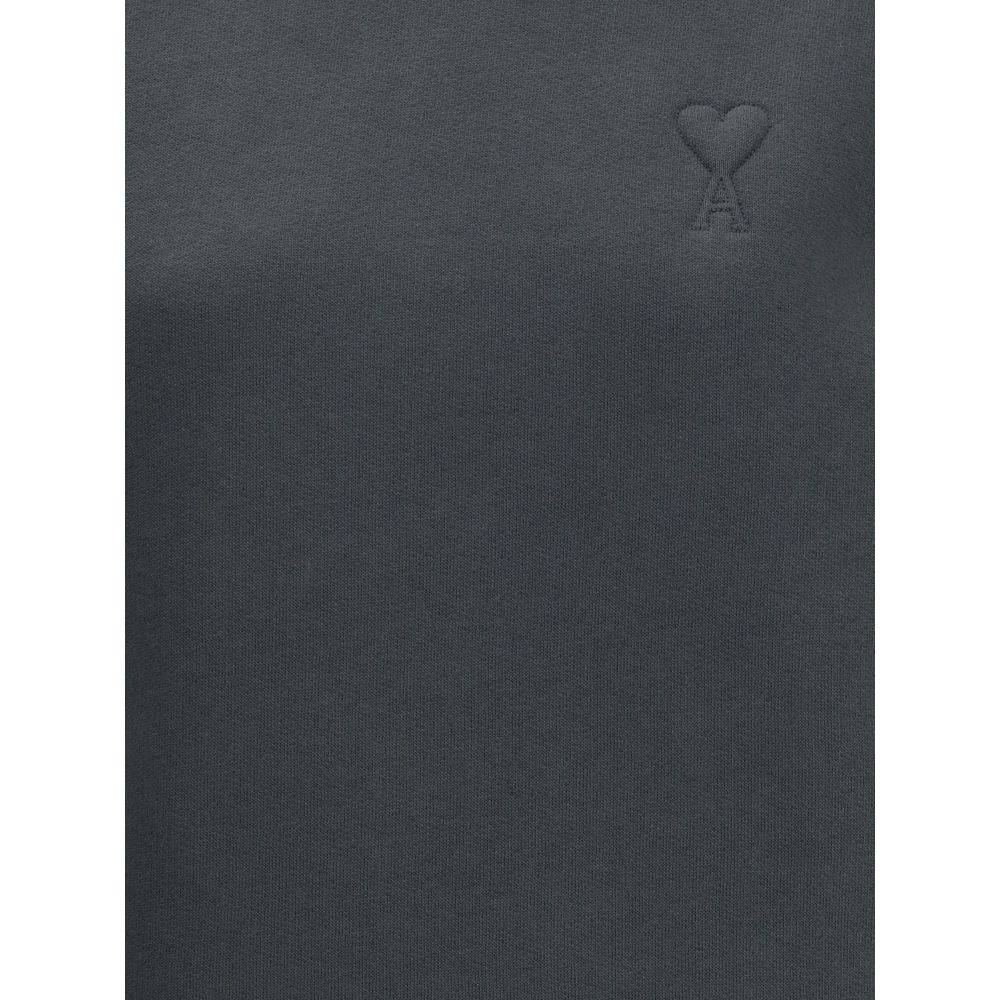 سويت شيرت قطني رمادي من أمي باريس