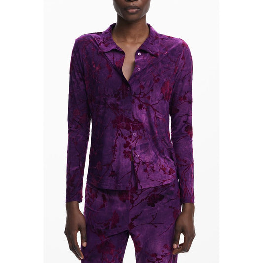 Desigual Viola Polyester Women Shirt