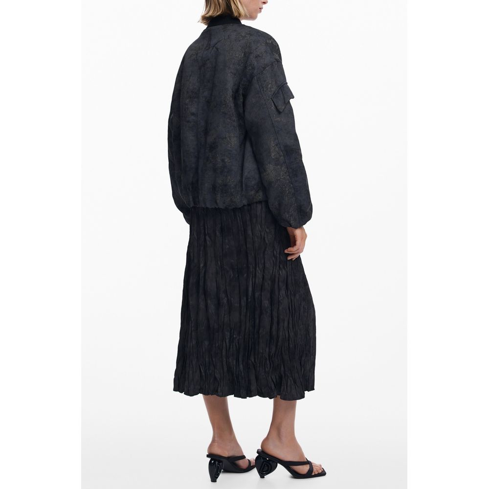 Desigual Black Polyester Women's Jacket