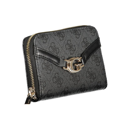 Guess Jeans Black Polyurethane Women's Wallet