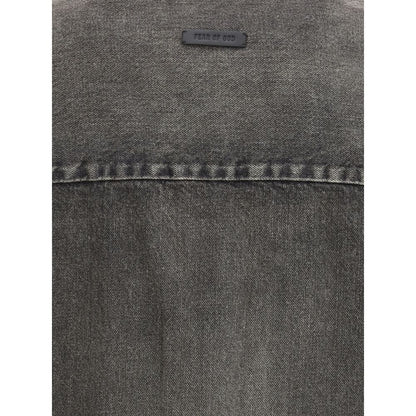 Fear Of God Black Denim Shirt