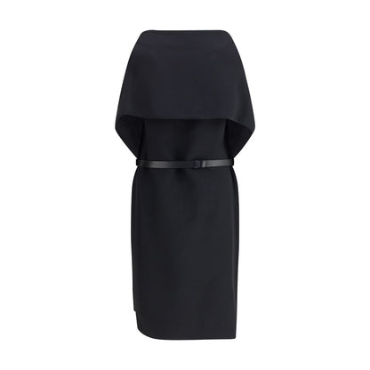 Ferragamo Black Viscose Casual Dress