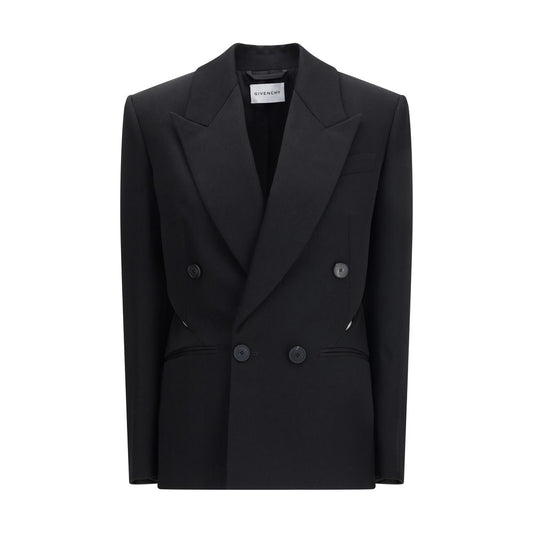 Givenchy Black Wool Jackets And Coat