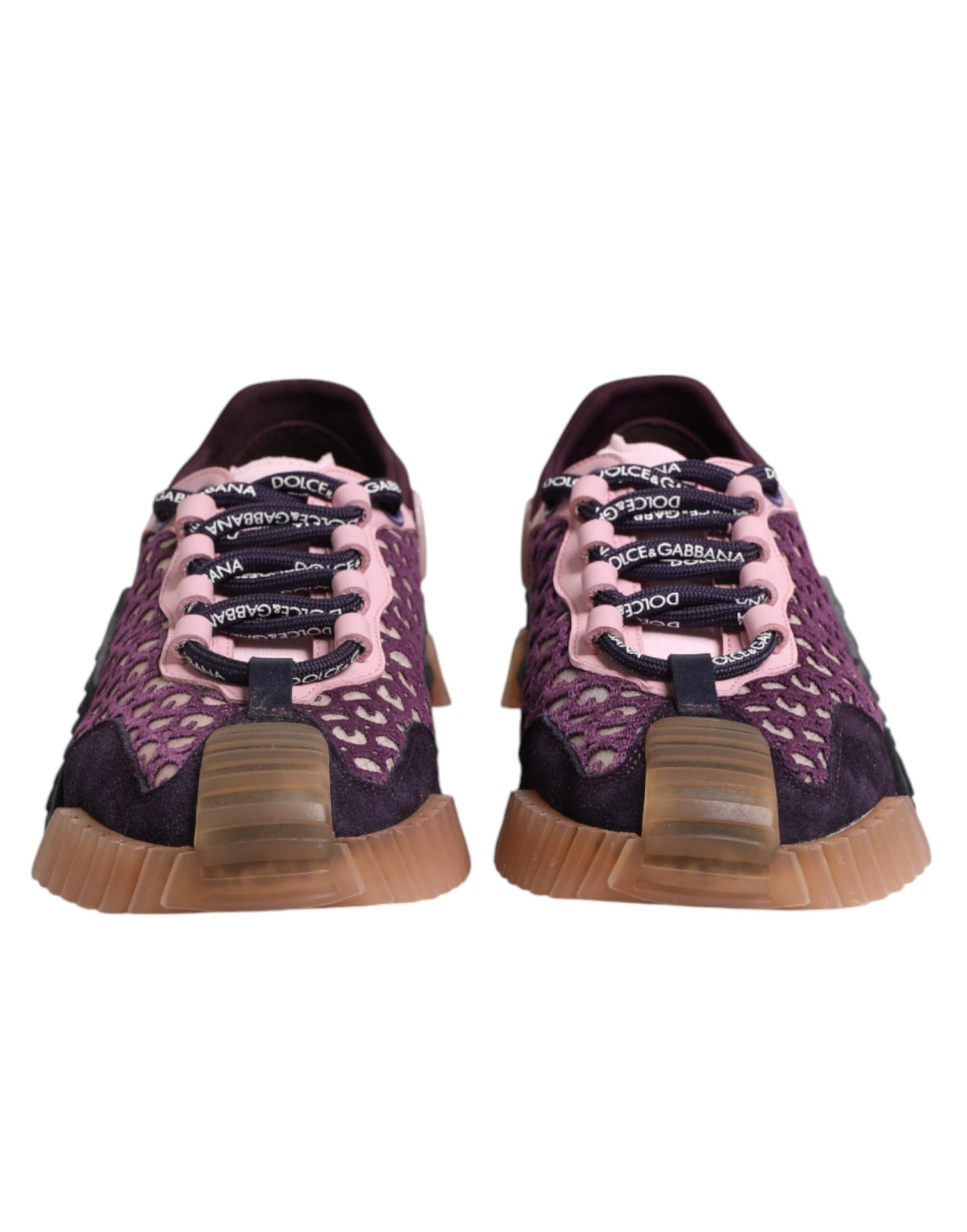 حذاء سنيكرز دولتشي آند غابانا متعدد الألوان بشعار منخفض من الأسفل NS1