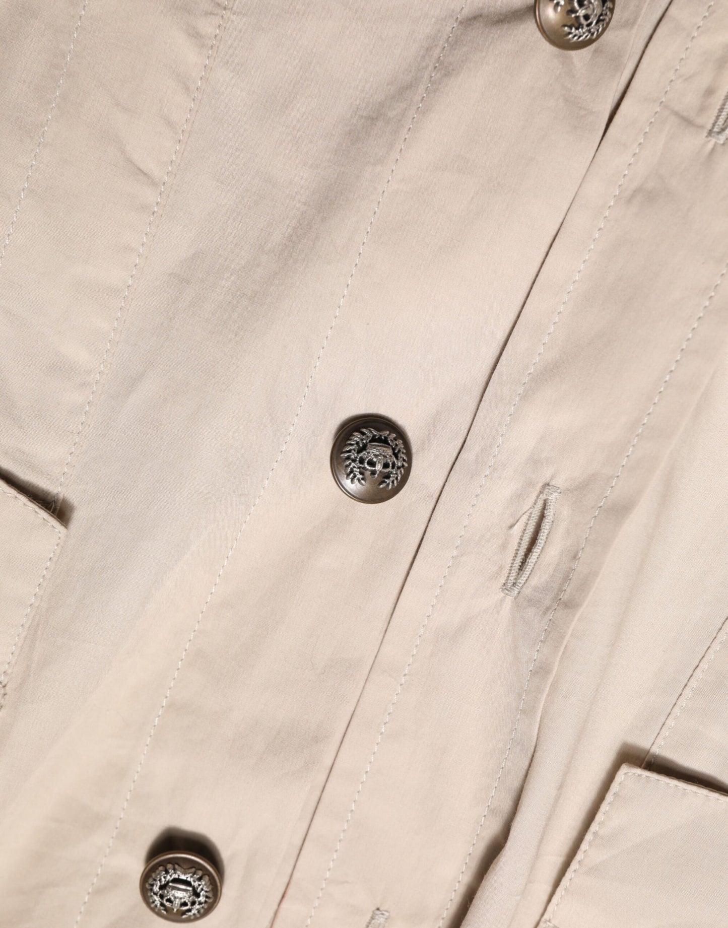 قميص دولتشي آند غابانا بيج بأكمام طويلة وياقة من القطن