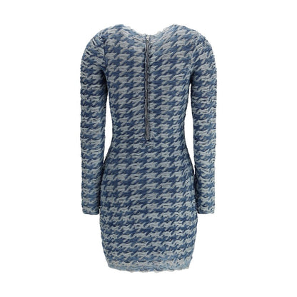 Diesel Blue Cotton Casual Dress