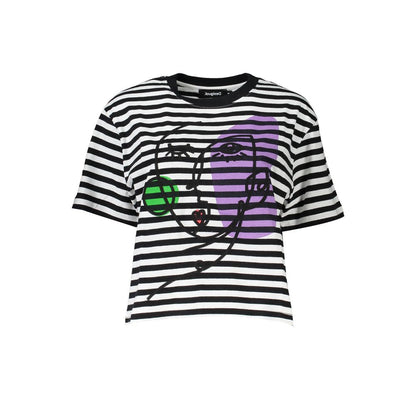 Desigual Black Cotton Women's T-Shirt