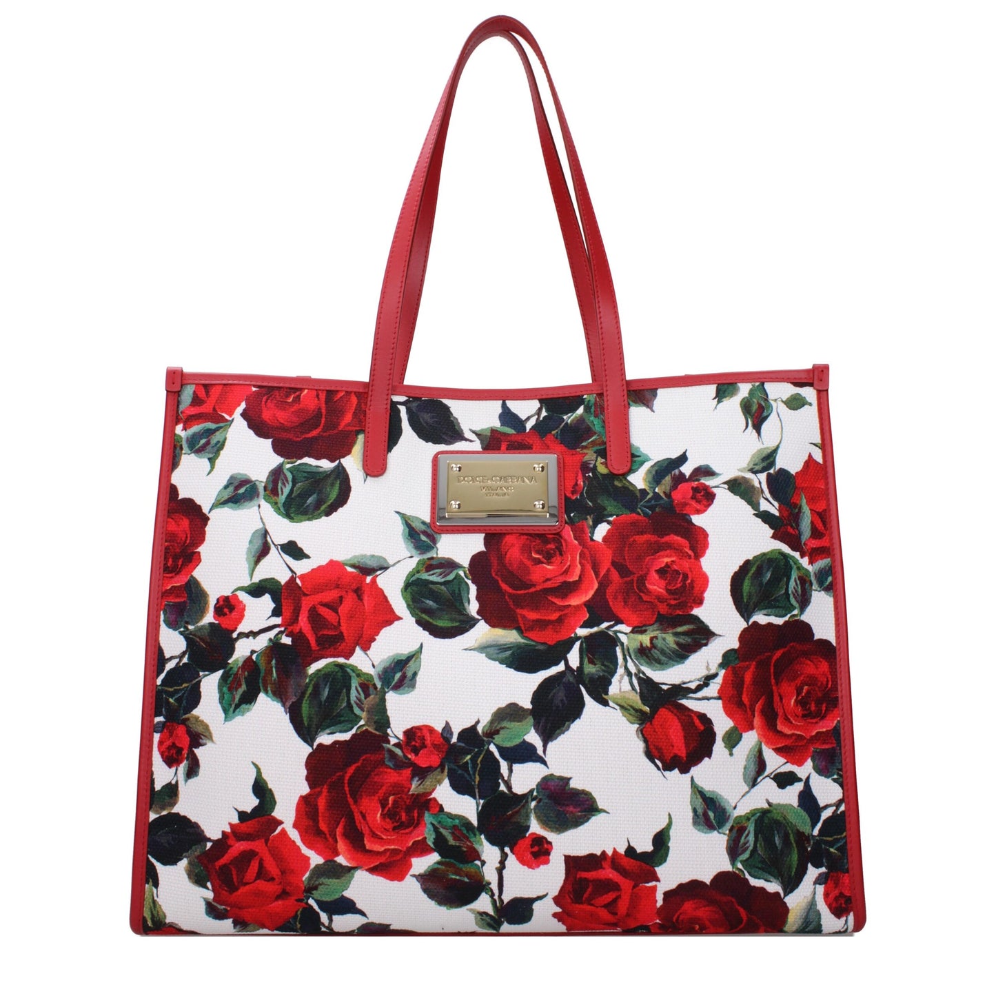 Dolce & Gabbana Red Fabric Shoulder Bag