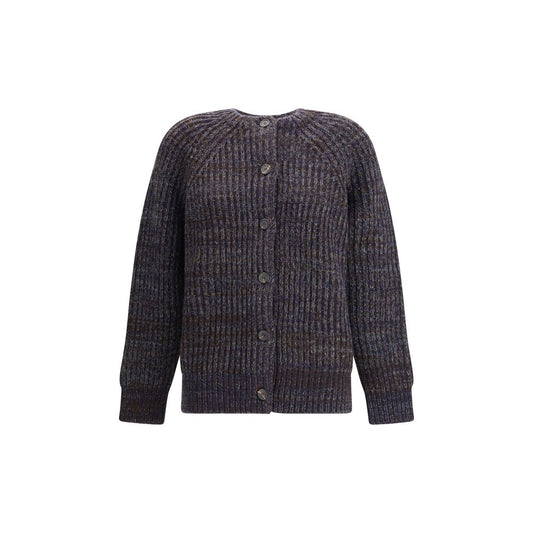 Prada Brown Merino Wool Cardigan
