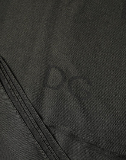 Dolce & Gabbana Black Modal Neck Wrap Men Shawl Men Scarf