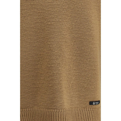 سويت شيرت صوف بيج من برادا