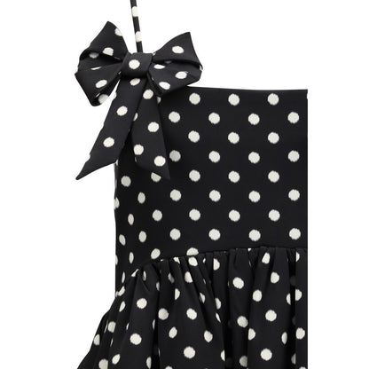 Ganni Multicolor Recycled Polyester Casual Dress