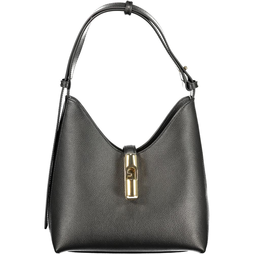 Furla Nero Pelle Women Handbag