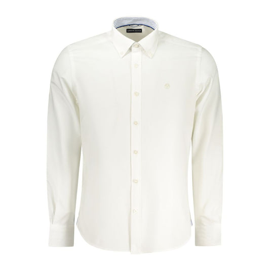 North Sails Bianco Cotton Men Shirt