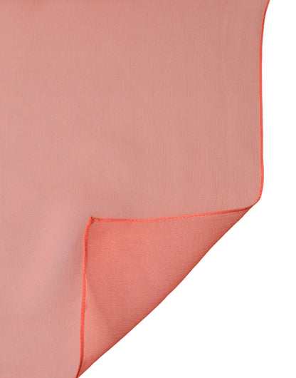 Dolce & Gabbana Orange Stole Silk Neck Wrap Shawl Men Scarf