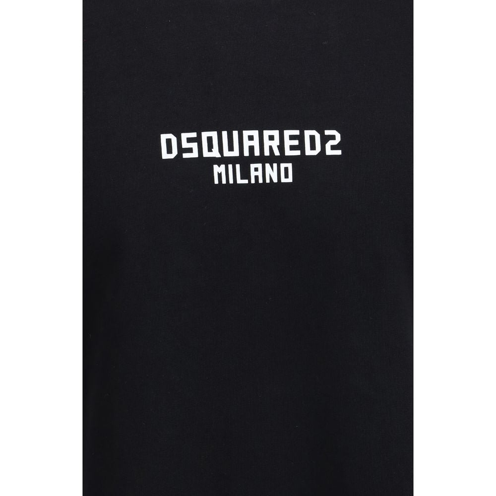 Dsquared² Black Cotton T-Shirt