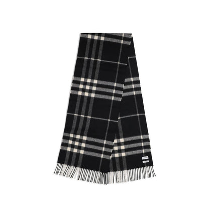 Burberry Black Cashmere Scarf