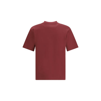 Fendi Bordeaux Cotton T-Shirt