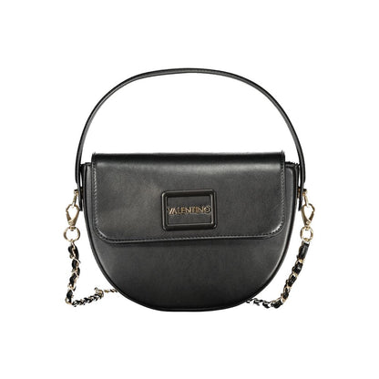 Mario Valentino Black Polyurethane Women's Handbag