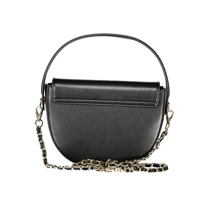 Mario Valentino Black Polyurethane Women's Handbag