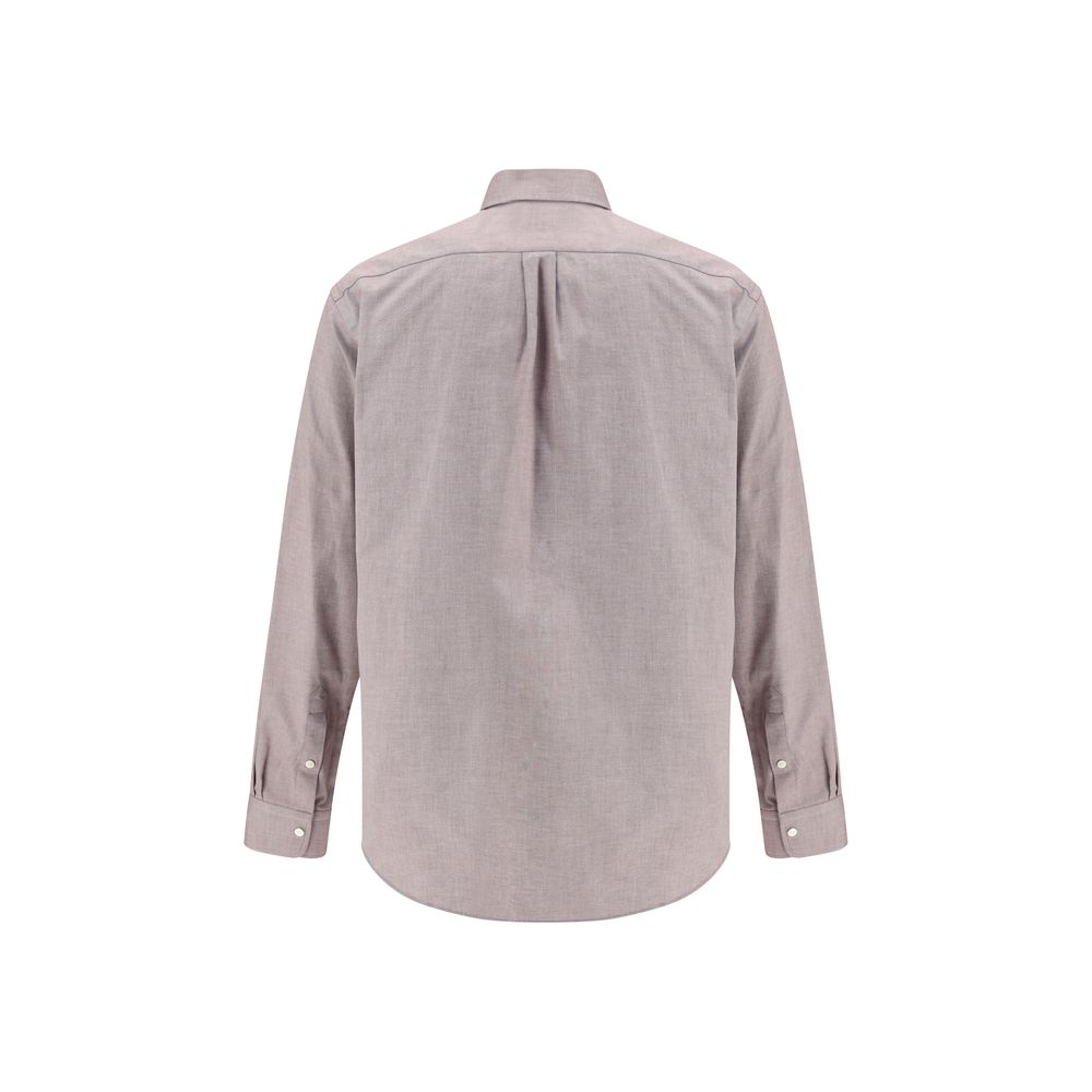 Fendi Bordeaux Cotton Shirt