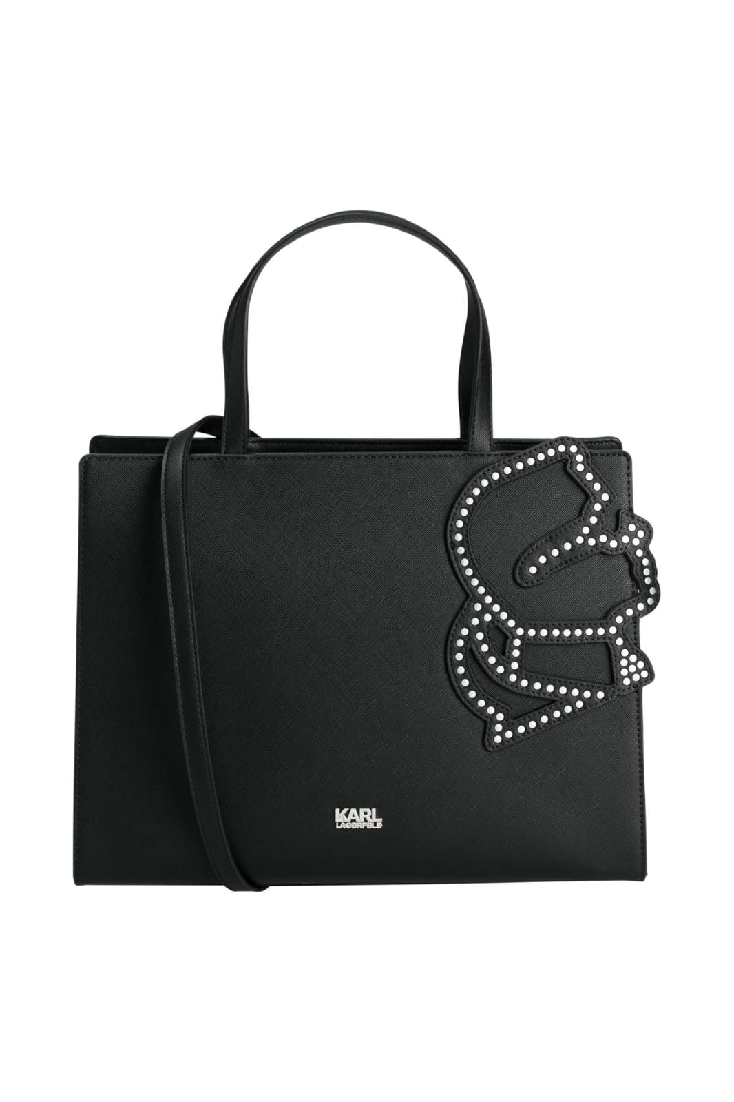 Karl Lagerfeld Black Tote Bag